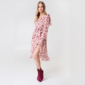 For Love & Lemons Agnes One Shoulder Dress size M